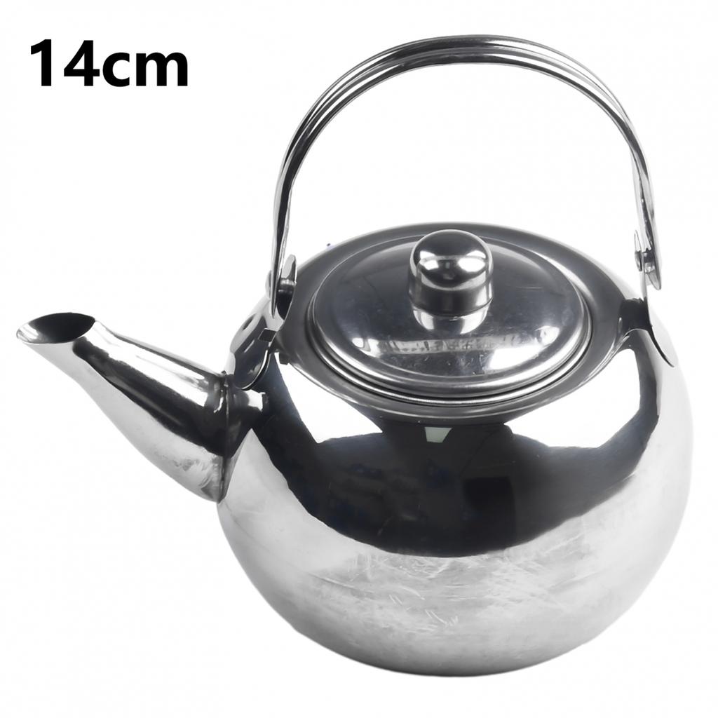 Sturdy Stainless Steel Kettle Perfect for Camping and Hiking Trips