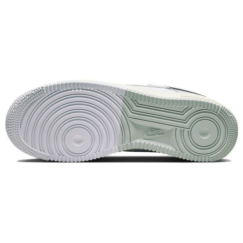 Nike Air Force 1 07 LV8 Split - Hellsilber Herren Sneakers Grau Schwarz Weiß DZ2522-001