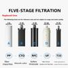 Water Filter System Household Kitchen Ultrafiltration Water Purifier 41*35*9cm Stainless Steel Direct Drink Tap Water Purifier
