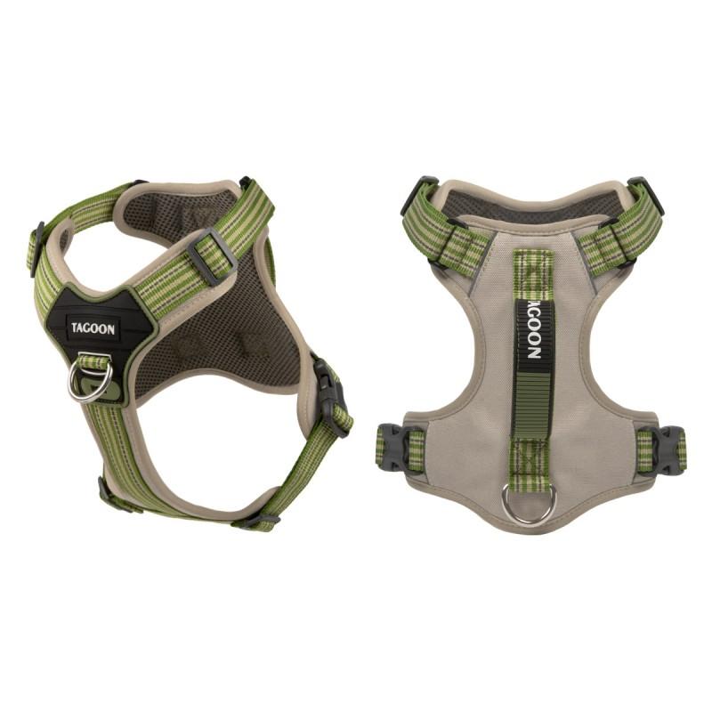 Adjustable Dog Harness With Leash Large Dogs Anti-Pull Chest Vest Lead Oxford Fabric S M L XL Sizes