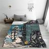 Metal Gear Solid  Game  Blanket Quality Warm Soft  Bedding Throws Winter Kids Couch Bed Pattern Bedspread