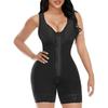 Fajas Colombianas Moldeadoras Postpartums Shapewear Women Tummy Controls Butt Lifters Body Shaper with Zipper Crotch