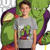 Dbz Piccolo Anime Print Cotton T Shirt Kids Boys Girls Casual Short Sleeve Tee Top Soft Breathable Summer Clothes
