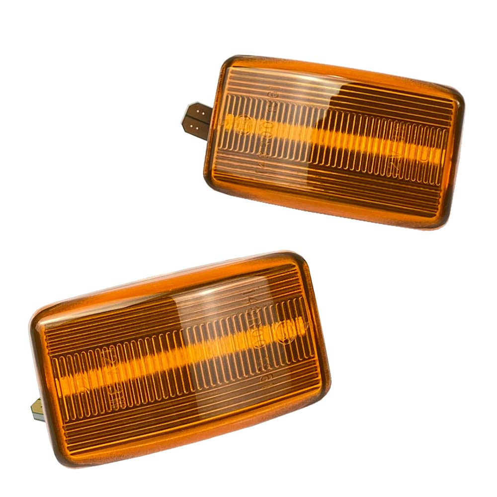 

R-Field Land Cruiser 80 Series LED Side Marker, Orange Lens, Flashing Type, Hifra Prevention, Rankle 80 оранжевый