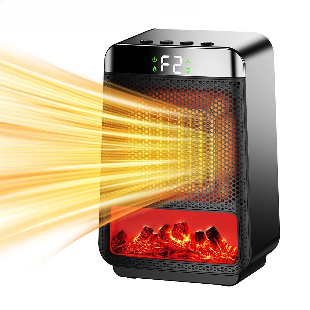 1000W High Power Hot Air Blower Houehold Portable Electric Heating Fans Office Desktop PTC Space Heater