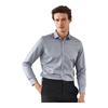 Goldlion Men's Easy-Care 3D Structured Non-Iron Long Sleeve Solid Shirt