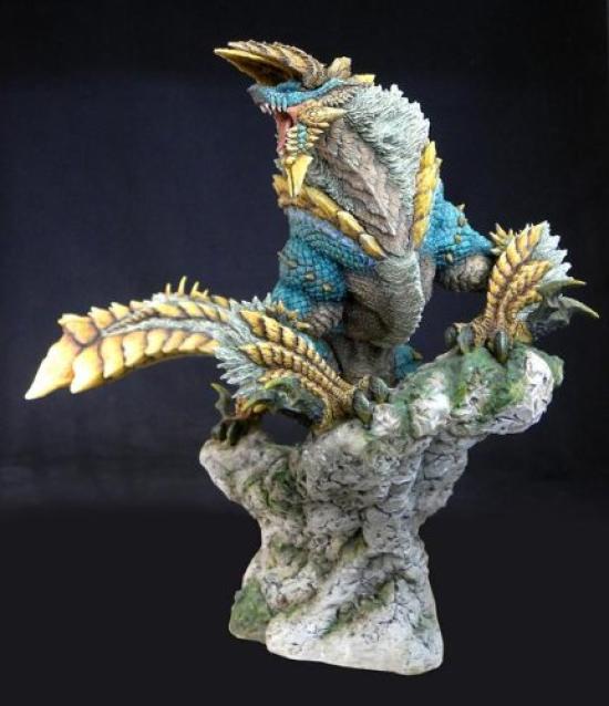 Capcom Figure Builder Model Thunder Wolf Dragon Zinogre PVC Creator's (Pre-painted Figure)