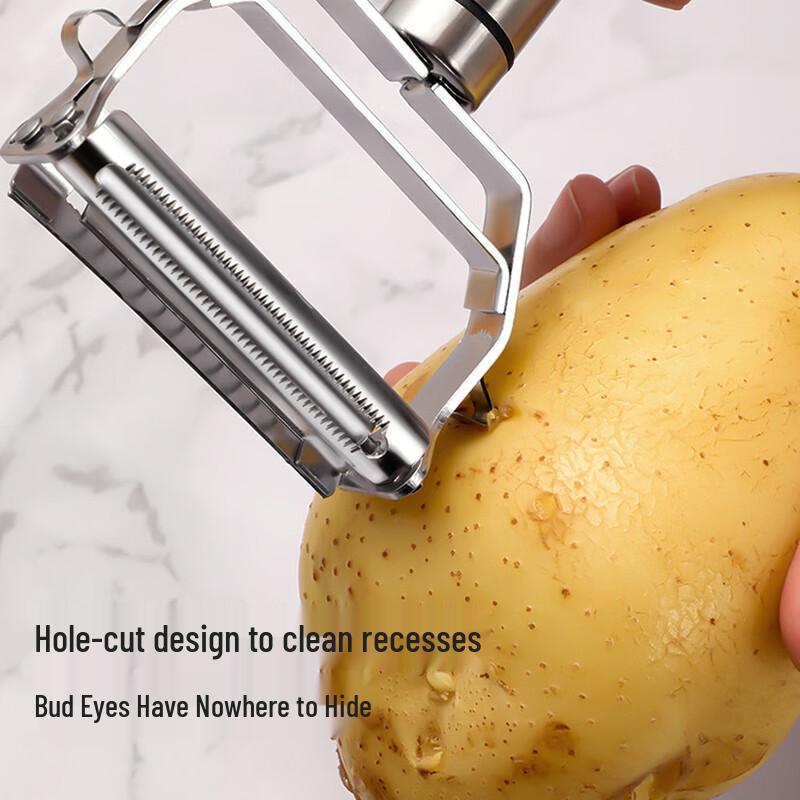 Zhi Shi Multi-functional Double-Headed Peeler and Grater