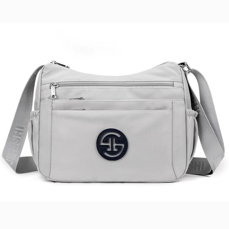 Large Capacity Multi-compartment Dumpling Bag Casual Versatile Shoulder Messenger Large Bag Women's Bag Canvas Bag