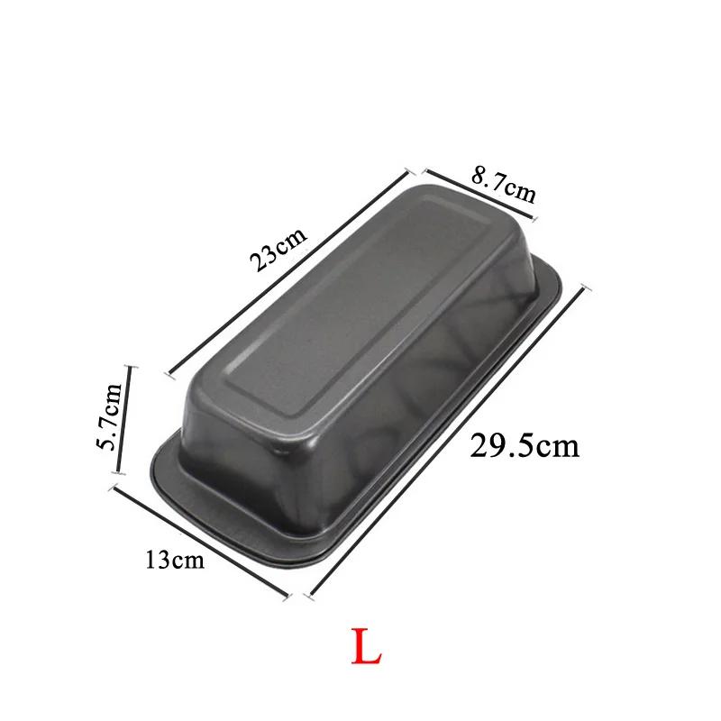 Užitečná forma na chleba, obdélníková forma na toast, forma na chléb, forma na dort, uhlíková ocel, forma na chléb, pečivo, pečení na pečení, nepřilnavá forma, nástroje na pečení