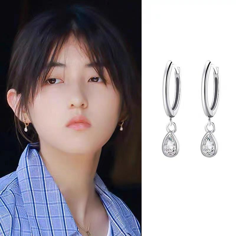 925 Sterling Silver Hoop Earrings: 2025 Modern Niche Design - Elegant & Luxurious for Women