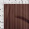 oneOone Cotton Flex Brown Fabric Stripes Quilting Supplies Print Sewing Fabric By The Yard 40 Inch