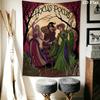 Hocus Pocus Spellbook Tapestry Wallmounted Fashion Print Homestay Soft Decoration Tapestry Wall Decoration Wall Covering Decoration