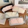 Canvas Cloud Ribbon Butterfly Pencil Case With Large Capacity For Students And School Supplies