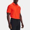 UA Casl Solid Color Short Sleeve Polo Shirt Men Tops Orange 1368122-296