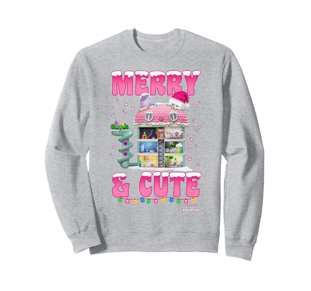 DreamWorks Gabby's Dollhouse Christmas Merry & Cute Sweatshirt