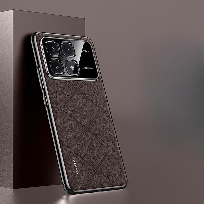 

Чехол для телефона Redmi K70 Ultimate Edition Все-в-одном Кожаный чехол Redmi для бизнеса K70 Противоударный чехол Redmi K70