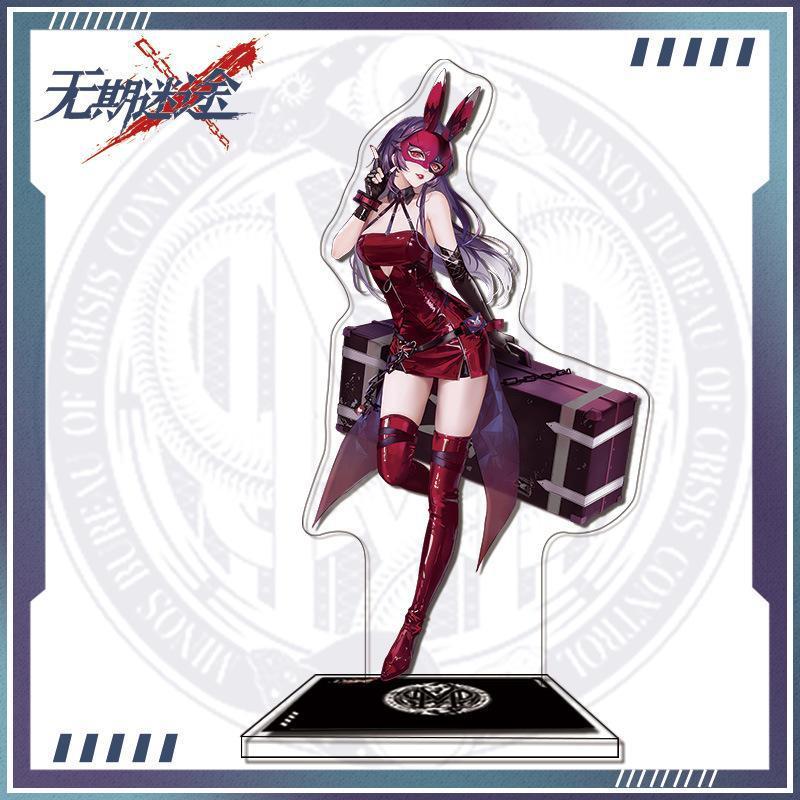 Fans Gift Charm Game Anime Path to Nowhere HD Figures Zoya Hamel Demolia Acrylic Stand Series Desk Decor Collection About 15cm