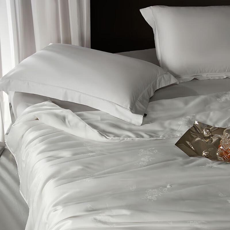 Donald Home Textiles Satin Jacquard Silk Blend Quilt