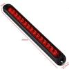 2PCS Amber 12-24V 15LED Flowing Water Turn Signal Light Rear Tail Light Bar Dynamic Flowing Indicator Stop Brake Light for Car