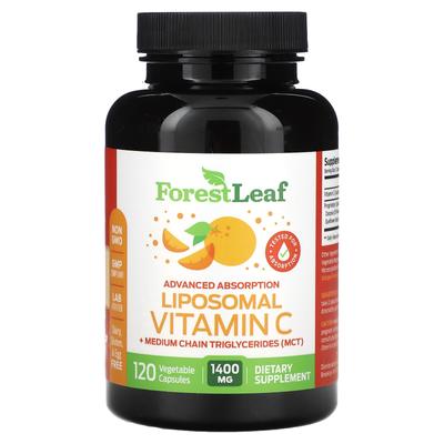 Liposomal Vitamin C, 1,400 Mg, 120 Vegetable Capsules (700 Mg Per Capsule)