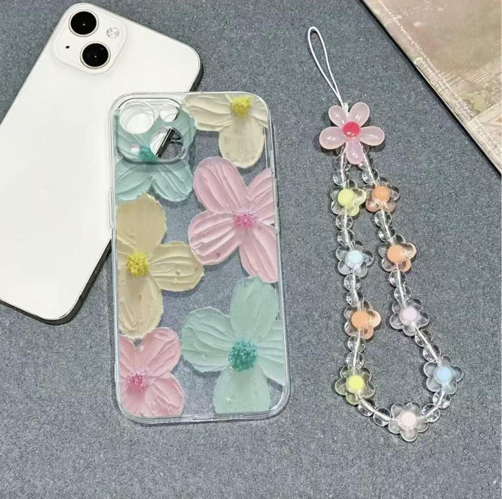 Transparent Full Coverage Phone Case for iPhone 15 Pro Max, Fits Apple 16 To 12, Japanese and Korean Style