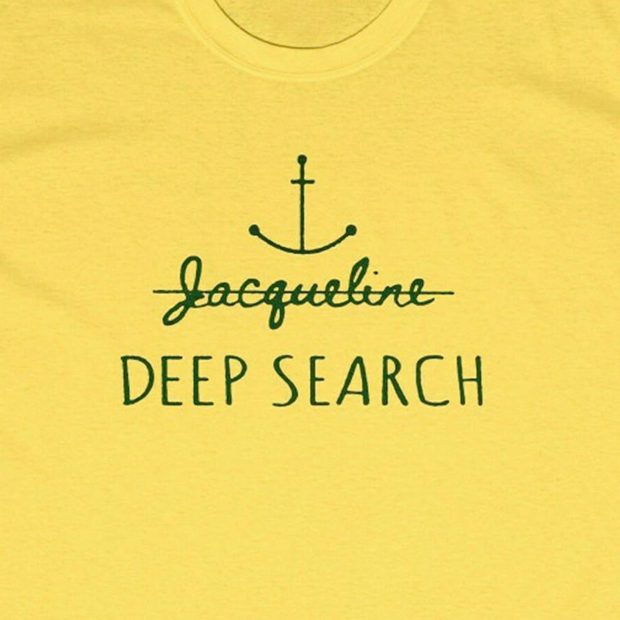 DEEP SEARCH Jacqueline T-Shirt Life Aquatic Wes ZISSOU Anderson Diving L