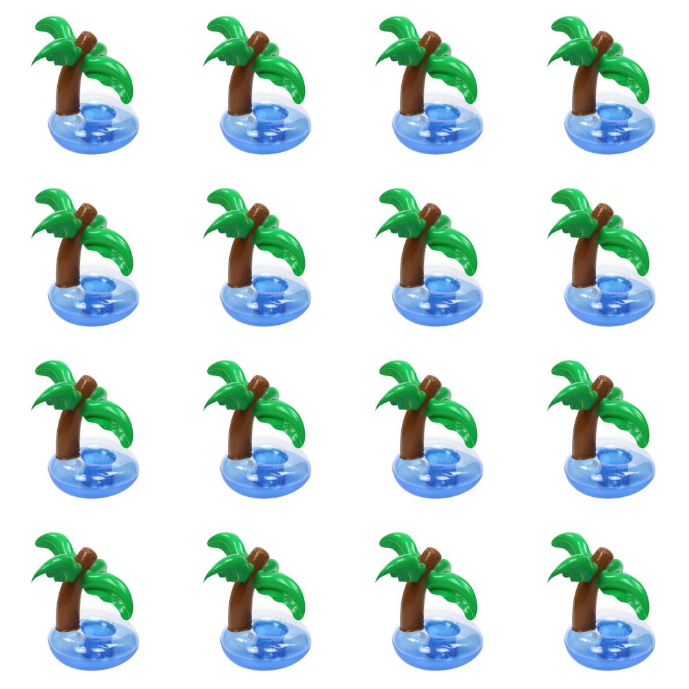 

Мини-кокосовая пальма надувной плавающий держатель для напитков игрушка