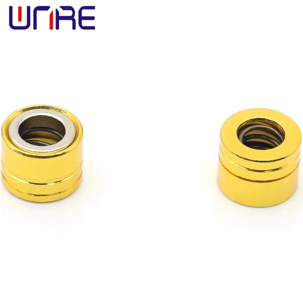 Enhanced Magnetic Anti-Slip Ring for Hand Drills: Magnetized, Hardened, with Detachable Bits and Bead-Locking Tech