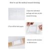 30Pcs 10x10cm/15cm/20cm/25cm Medical Sterile Wound Dressing Breathable Adhesive Large Size Band Aids Bandage Wound Care Sticker