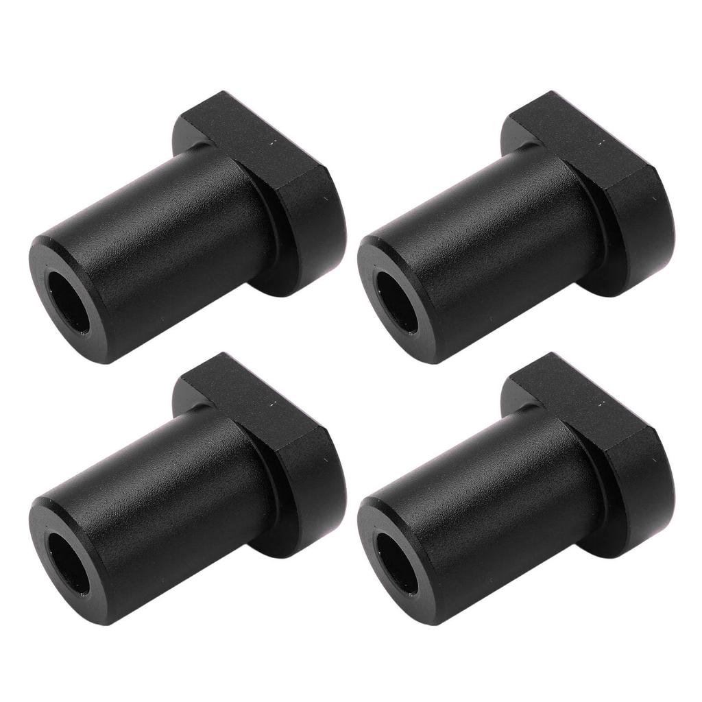4 Pcs Bench Dogs 19mm Diameter Workbench Peg Aluminum Alloy High Strength Woodworking Desktop Stop Tenon Black