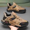 2025 Spring Casual Sneakers Anti Slip Wear Resistant Workwear Shoes Fashion Versatile Outdoor Hiking Board Shoes Hombre Tenis