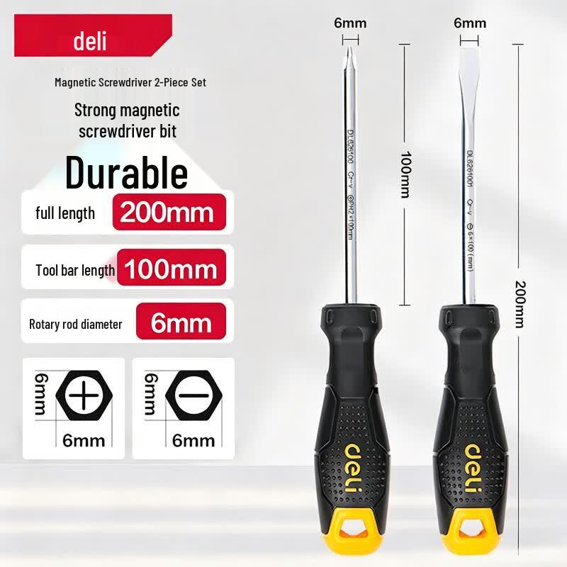 Deli Magnetic Screwdriver Set