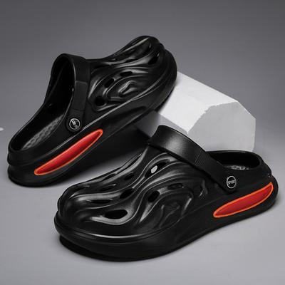 Wdepnięcie w gówno Uczucie Buty z dziurami Męskie Noszenie Platforma Sandały do jazdy Antypoślizgowe i odporne na zużycie Torba plażowa Kapcie na głowę