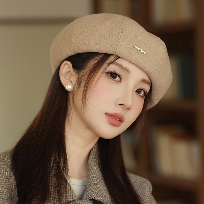 

Fashion Street Hat Women s Autumn and Winter Thermal Hat Casual Versatile Pictorial Children s Hat Shows Small Face average size