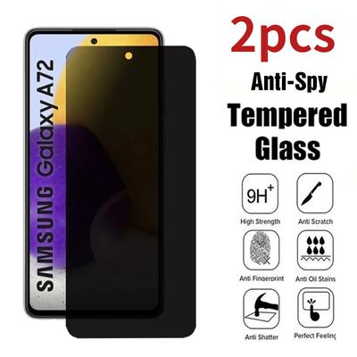 Προστατευτικό οθόνης απορρήτου για Samsung A53 A13 A52S A52 A32 A12 A50 A51 A72 A22 A33 A73 M12 M52 S10E S20FE Αντικατασκοπευτικό σκληρυμένο γυαλί