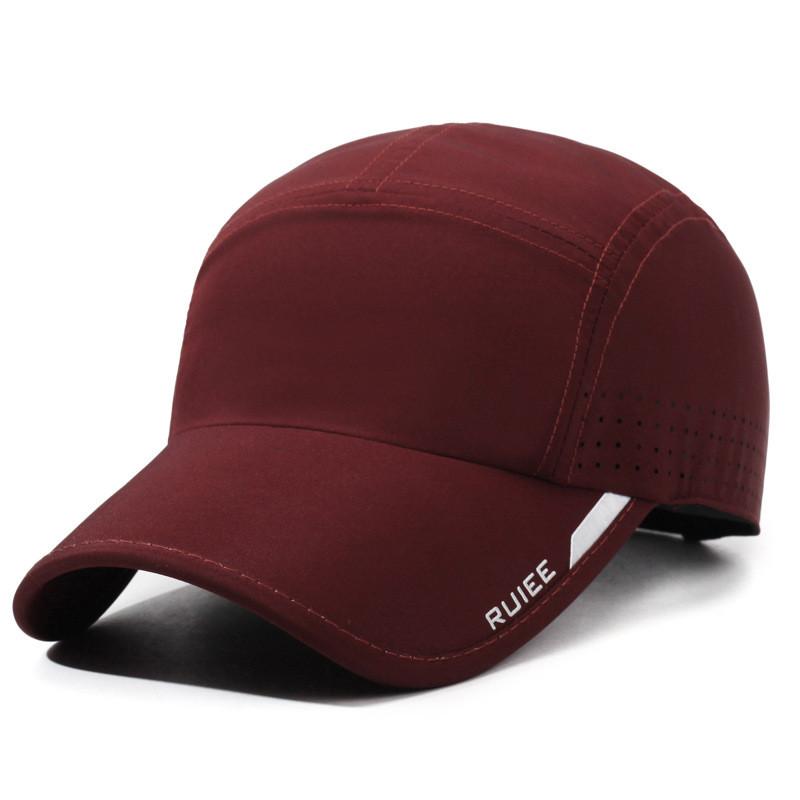 Polyester Sports Cap With Breathable Sun Protection For Summer Outdoor Activities