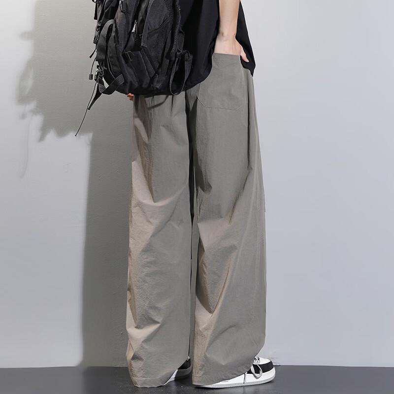 MEDE Men's Summer Wide Leg Cargo Pants