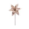 Hanging Glitter Xmas Flower Beautiful Simulation Handmade Flowers  Party Supplies