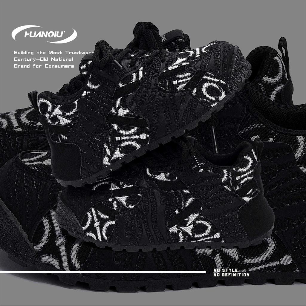 Global Sports Shoes Men's Shoes ZHQ68353 Summer Versatile Comfortable Black Men's Shoes Trendy Thick-soled Heightening Dad Shoes