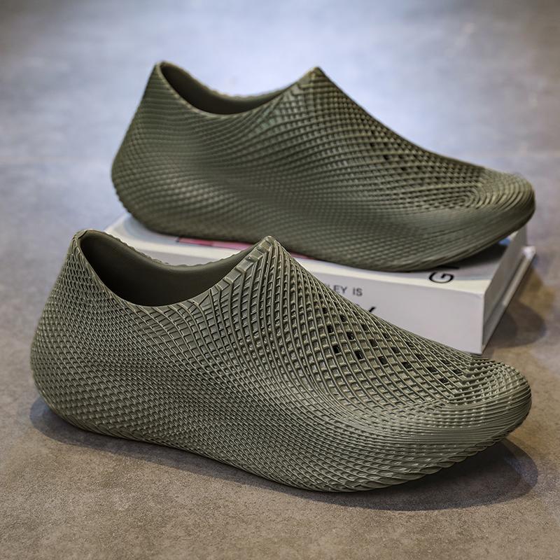 Men's and Women's New Summer Outdoor Dual-Use Casual Sandals Breathable Non-Slip Wear-Resistant Couple Beach Shoes Zapatillas