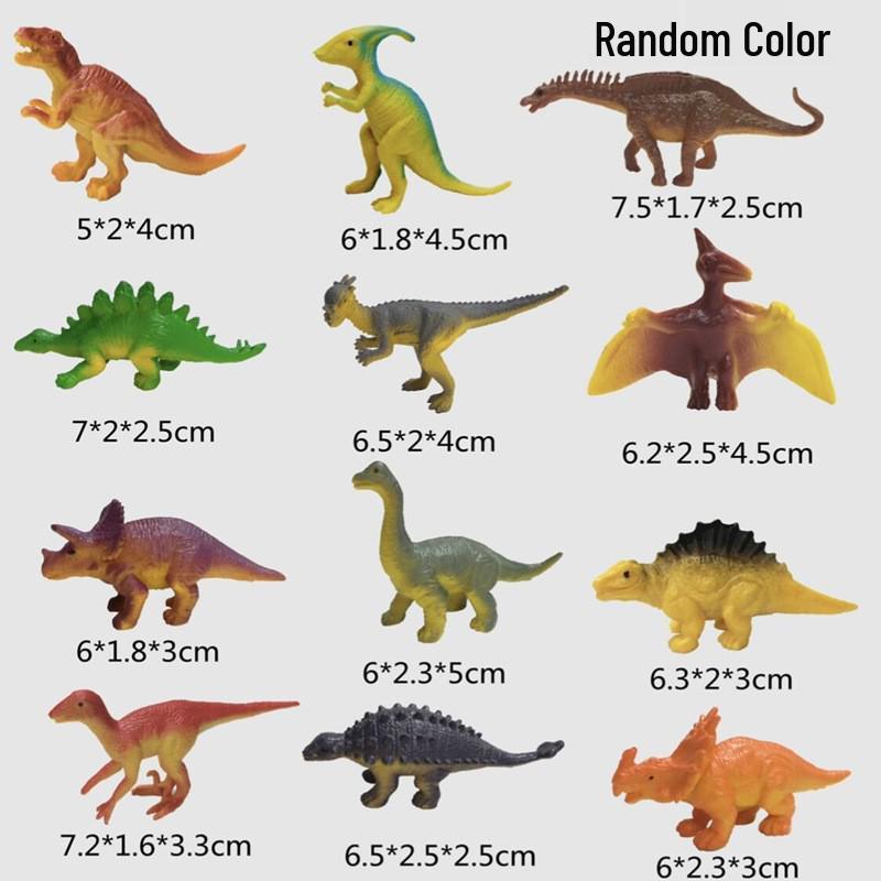 Children's Large Inertial Toy Excavator & Dinosaur Transporter