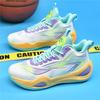 Mens Athletic Basketball Athletic Shoes High-Quality Breathable Cushioning Anti-Skid Wearable Gym Training Running Shoes For Men Women