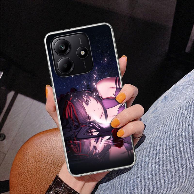 Madoka Magica Homura Handyhülle für Handyhülle für Xiaomi Redmi Note 15 14 14S 13 Pro Plus 12 12S 11S 11E 10S 10 11T 5G Einzigartig C
