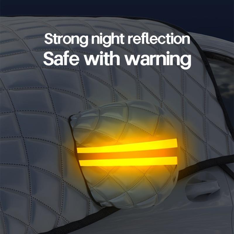 Car Windshield Snow Cover Four Seasons Universal Front Windshield Snow Cover Frost Windshield Windows Thickened Sunshade Cover