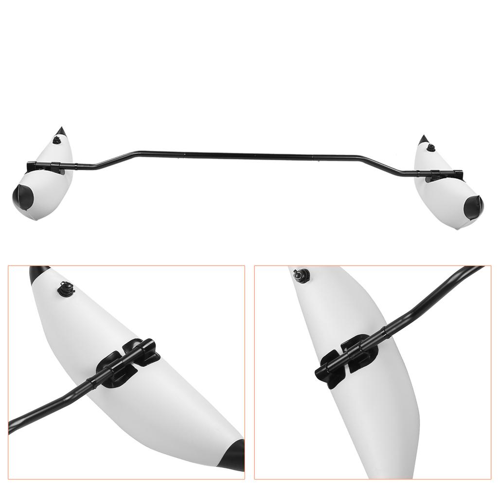 Inflatable Kayak Stabilizer PVC Canoe Outrigger Kit Floating Balancing Boat Accessory