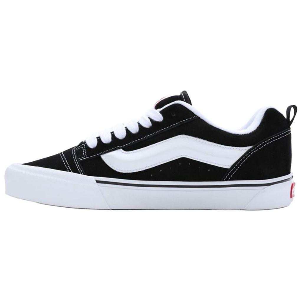 Vans Knu Skool Comfortable Casual Versatile Low-Top Skate Shoes Men sneaker Black VN0009Q6CBT