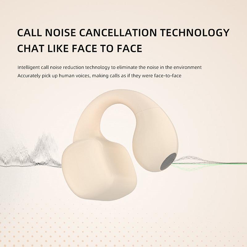 The  Air7 Ear Clip Bluetooth Headset High-Power Single-Ear Wireless Gaming Headset The Ear Concept Bone Conduction