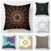 Fall Home Decor Autumn Living Room Throw Pillow Cover Sofa Boho Cushion Cover Mandala 45X45Cm 45*45 50X50 60X60Cm 60*60 40X40Cm