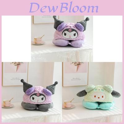 Hello Kitty U Shaped Neck Pillow With Cute Hat For Travel And Office Rest